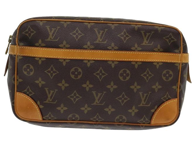 LOUIS VUITTON Monogram Compiegne 28 Borsa Clutch M51845 LV Auth am6523 Monogramma - vista 13