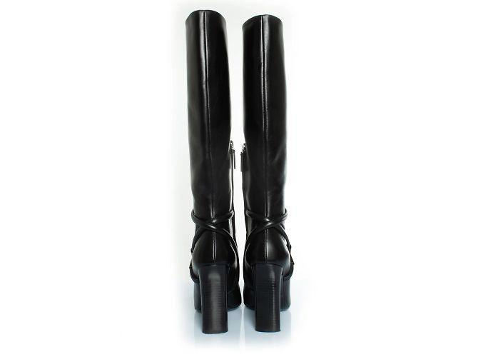 Tom ford, leather boots with T strap Black - view 6