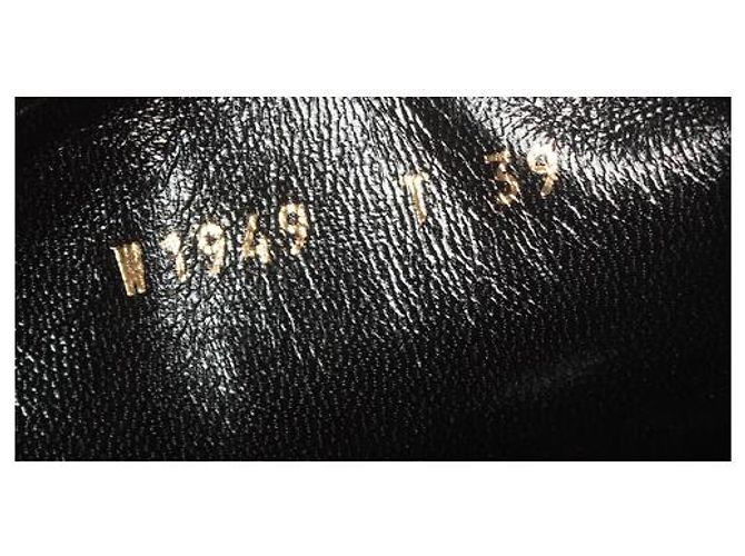Tom ford, leather boots with T strap Black - view 8