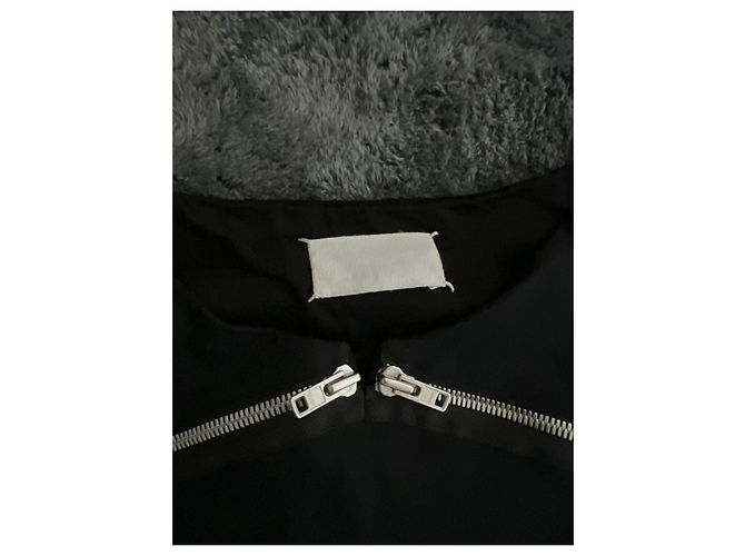 Falda con cremallera curva Maison Martin Margiela Otoño Invierno 2008. Negro - vista 3