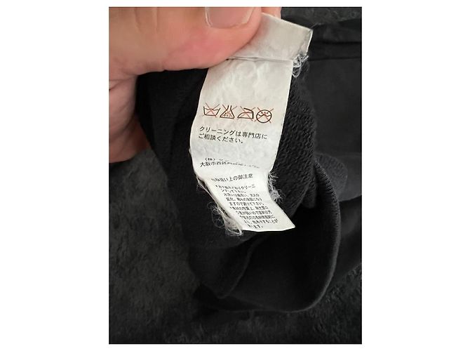 Raf Simons Automne Hiver 2007 Pull Métal Os Noir - vue 7