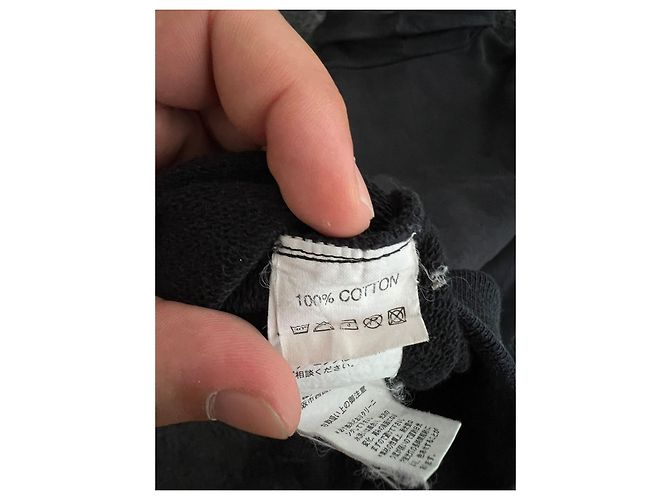 Raf Simons Automne Hiver 2007 Pull Métal Os Noir - vue 8