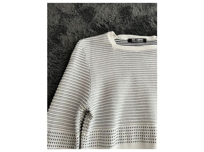 Spitzweißer Pullover von Raf Simons Frühjahr Sommer 2007. - Ansicht 5