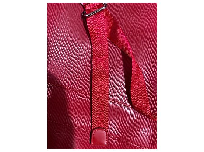 Zaino Christopher Supreme x Louis Vuitton 2018 Rosso - vista 11