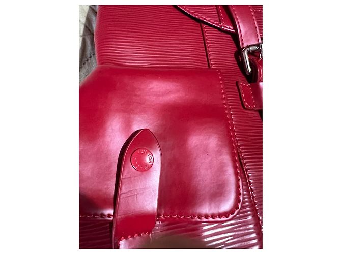 Zaino Christopher Supreme x Louis Vuitton 2018 Rosso - vista 13