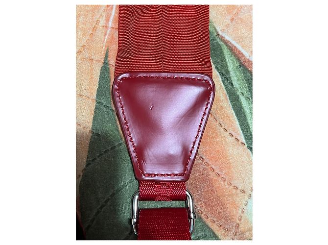 Zaino Christopher Supreme x Louis Vuitton 2018 Rosso - vista 17
