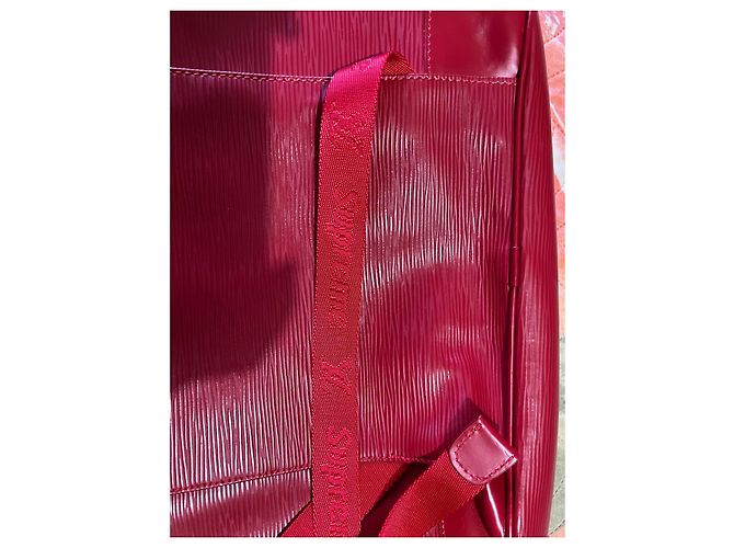 Zaino Christopher Supreme x Louis Vuitton 2018 Rosso - vista 19