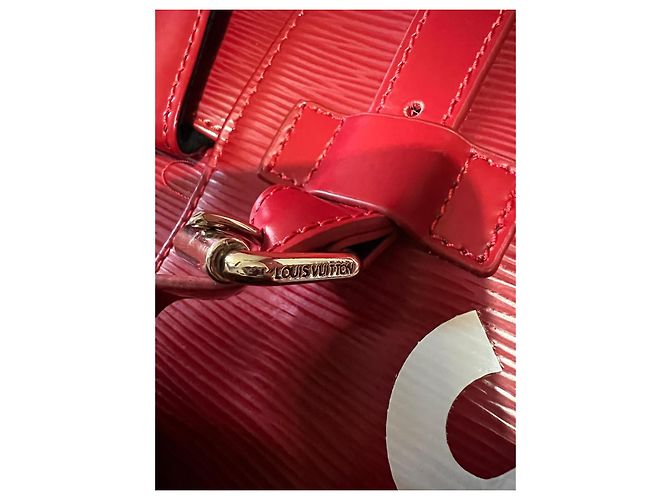 Zaino Christopher Supreme x Louis Vuitton 2018 Rosso - vista 2