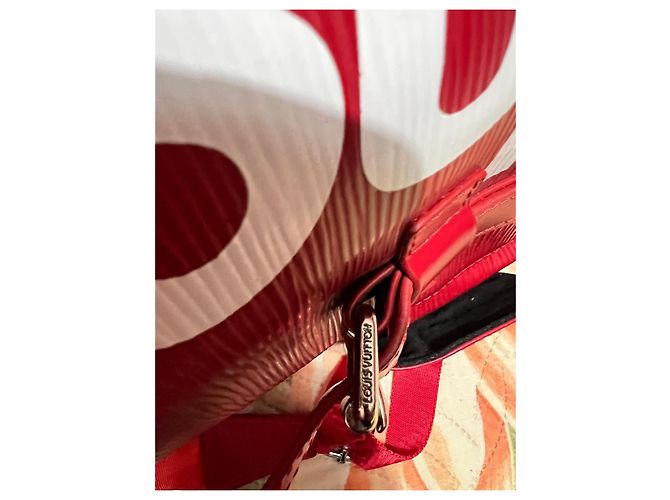 Zaino Christopher Supreme x Louis Vuitton 2018 Rosso - vista 3
