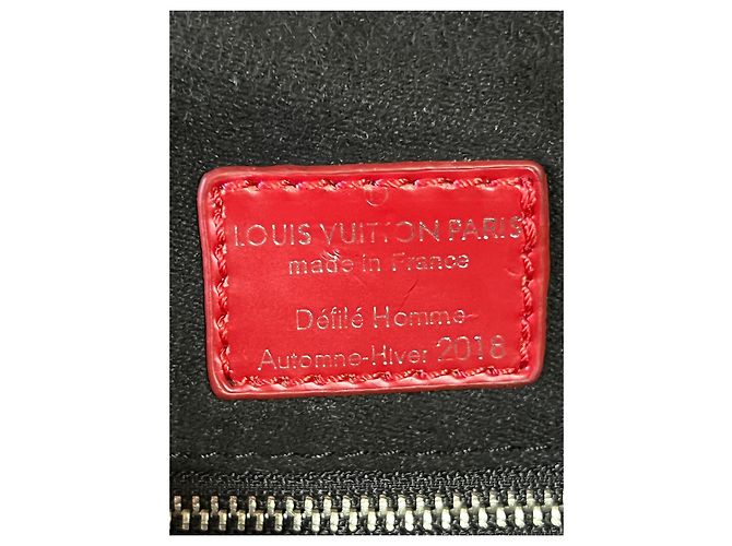 Zaino Christopher Supreme x Louis Vuitton 2018 Rosso - vista 6