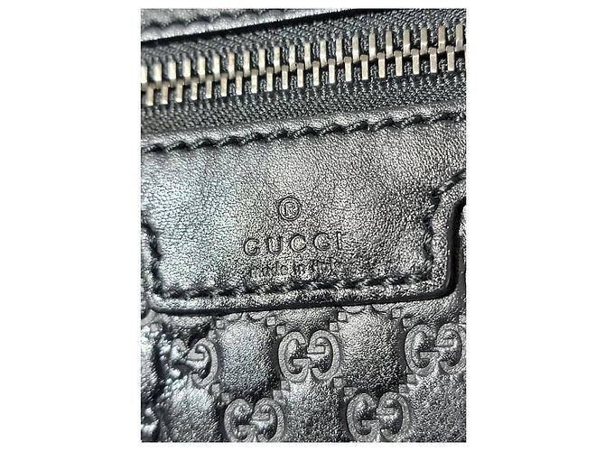 Neceser de cuero Microguccissima GG de Gucci negro 419775 - vista 12