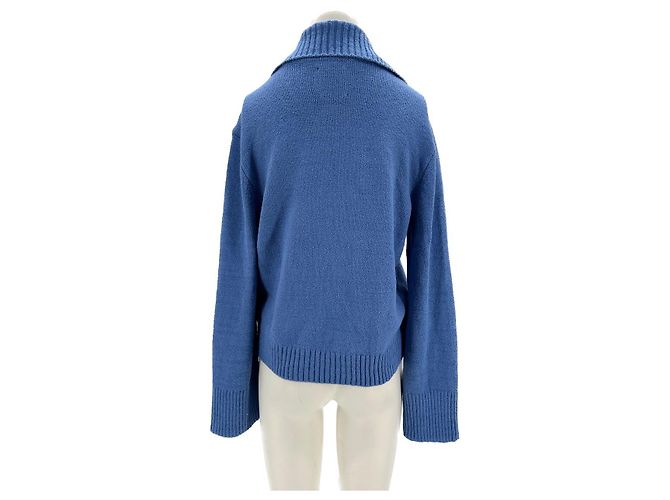 ABERCROMBIE & FITCH Maglieria T. Internazionale M Cotone Blu - vista 2