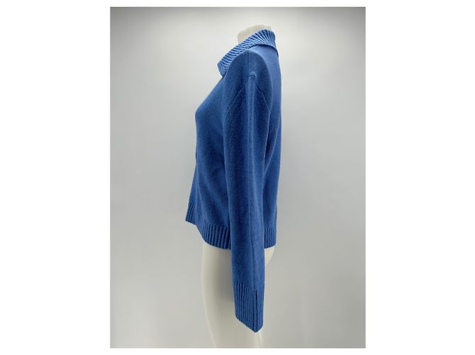 ABERCROMBIE & FITCH Maglieria T. Internazionale M Cotone Blu - vista 4