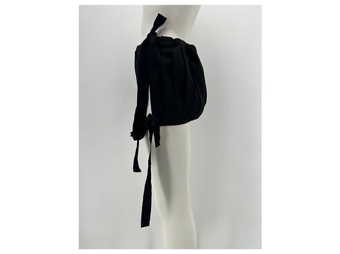 Autre Marque Faldas blancas de algodón T.International S Negro - vista 3