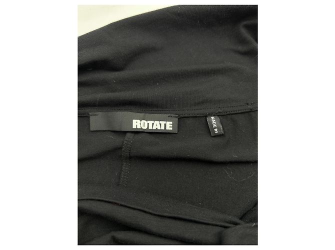 ROTATE Vestidos T.FR 36 Algodón Negro - vista 5