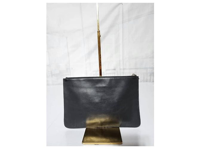 Borsa a mano Fendi Monster Eyes nera Nero - vista 3