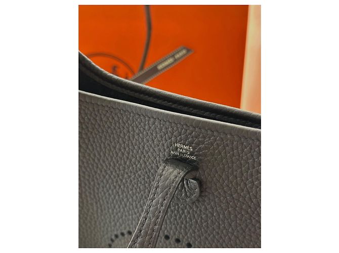 NUOVO Hermès Evelyne 16 TPM Nero - vista 4