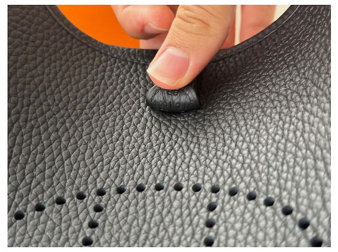 NUOVO Hermès Evelyne 16 TPM Nero - vista 5