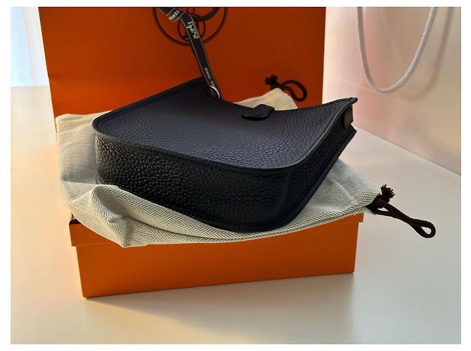 NUOVO Hermès Evelyne 16 TPM Nero - vista 7