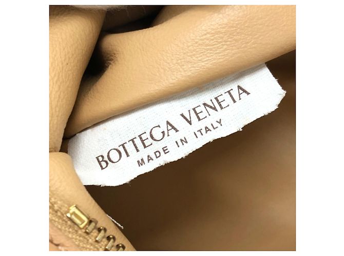 Bottega Veneta Intrecciato La Borsa Twist Beige - vista 11
