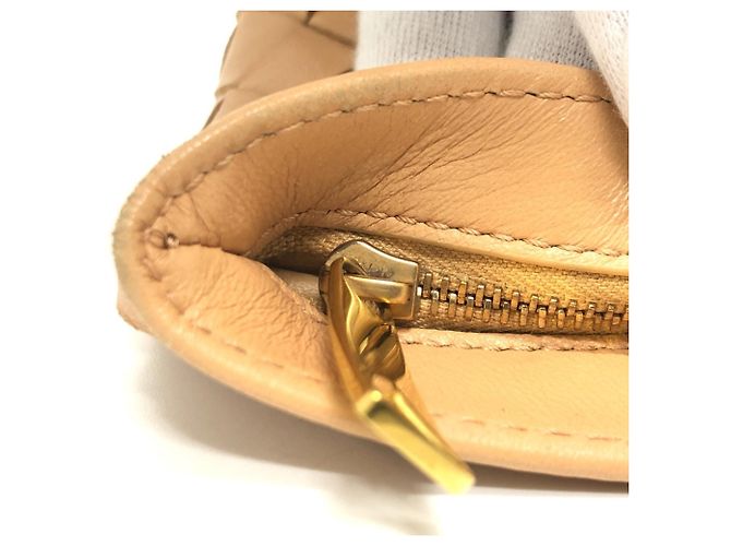 Bottega Veneta Intrecciato La Borsa Twist Beige - vista 6