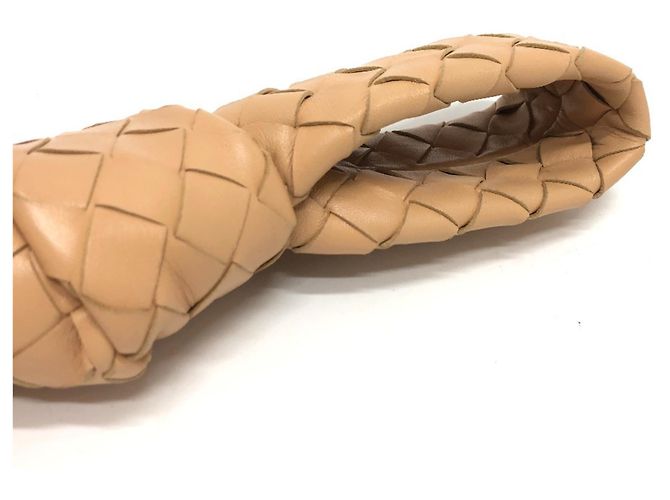 Bottega Veneta Intrecciato La Borsa Twist Beige - vista 8