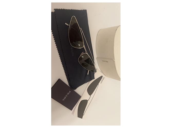 Prada PR 63US 1BC5S0 Catwalk Schwarz - Ansicht 6