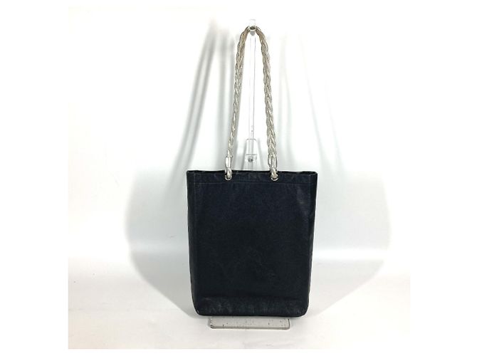 Borsa tote in pelle nera Bvlgari S.bulgari Nero - vista 2