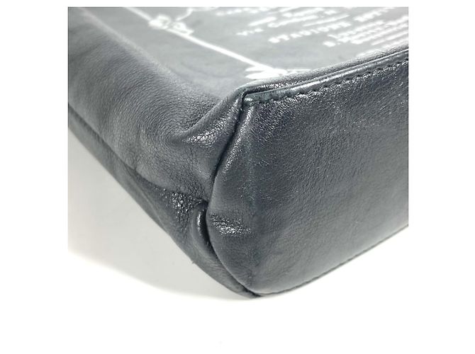 Borsa tote in pelle nera Bvlgari S.bulgari Nero - vista 7