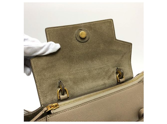 Belt Bag Céline Bolsa de ombro micro Celine 189153 Bege - vista 14
