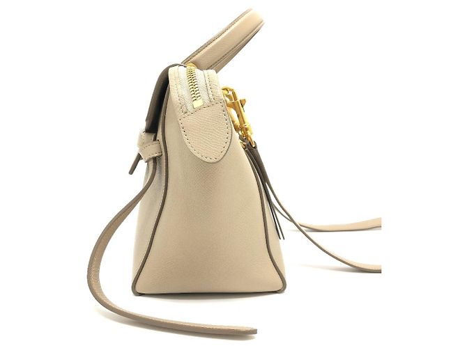 Belt Bag Céline Bolsa de ombro micro Celine 189153 Bege - vista 3