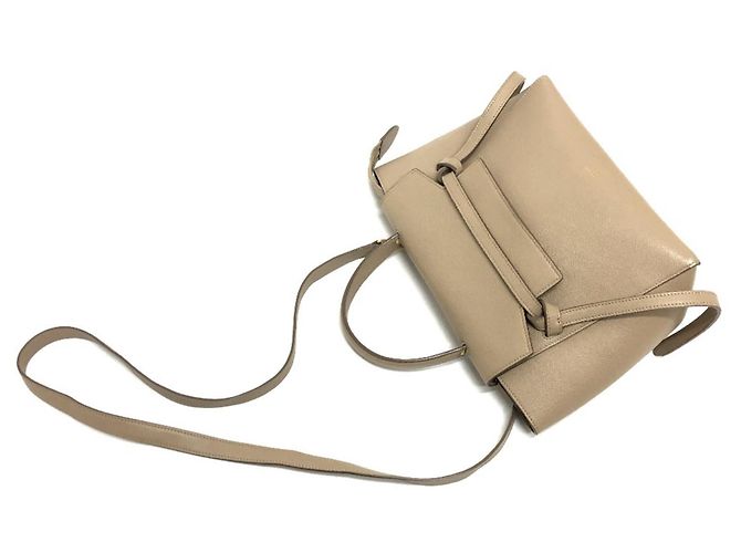 Belt Bag Céline Bolsa de ombro micro Celine 189153 Bege - vista 5