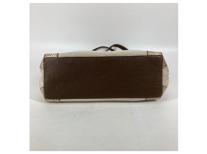 Borsa Tote Cartier Marcello Beige Marrone scuro - vista 3