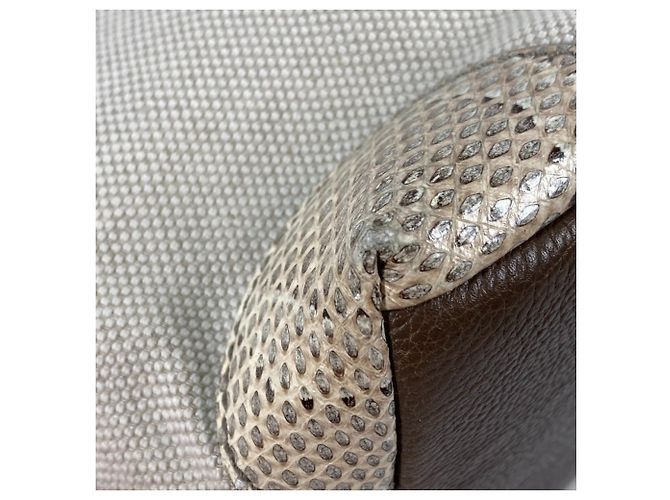 Borsa Tote Cartier Marcello Beige Marrone scuro - vista 6