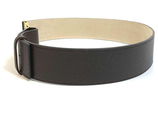 Bulgari Bvlgari Bvlgari Ledergürtel Dunkelbraun - Ansicht 4