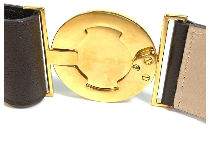 Bulgari Bvlgari Bvlgari Ledergürtel Dunkelbraun - Ansicht 6