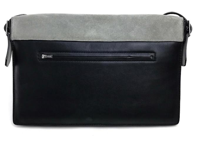 Céline Clutch e borsa a spalla Celine Diamond Marrone Nero Blu - vista 2