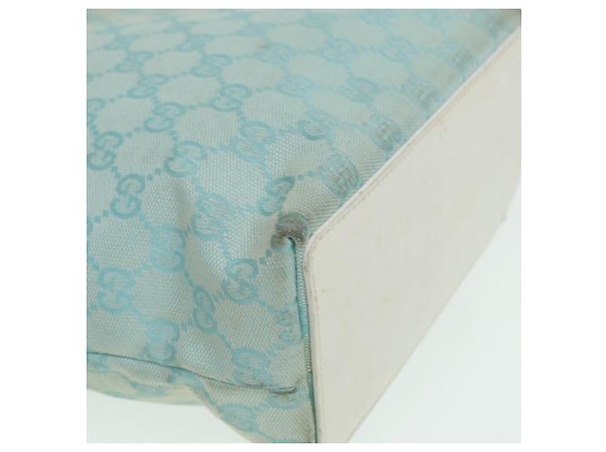 Bolso de Hombro GG Canvas GUCCI Azul Blanco 002 1099 Auth 82826 - vista 15
