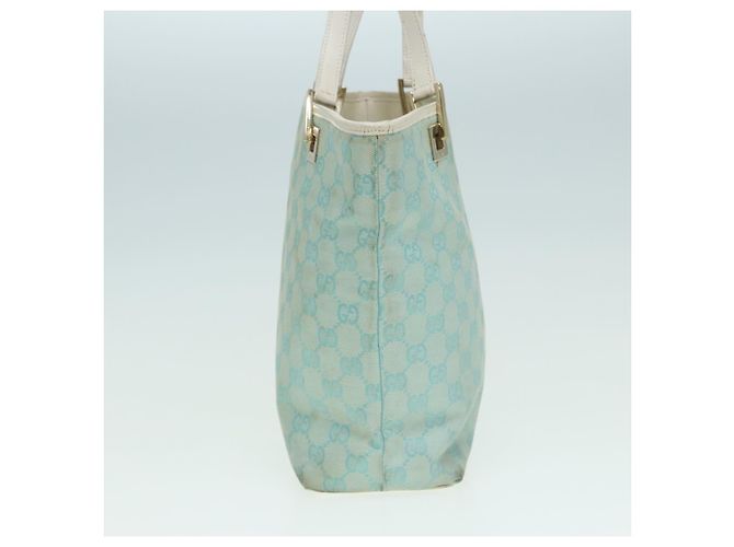 Bolso de Hombro GG Canvas GUCCI Azul Blanco 002 1099 Auth 82826 - vista 4