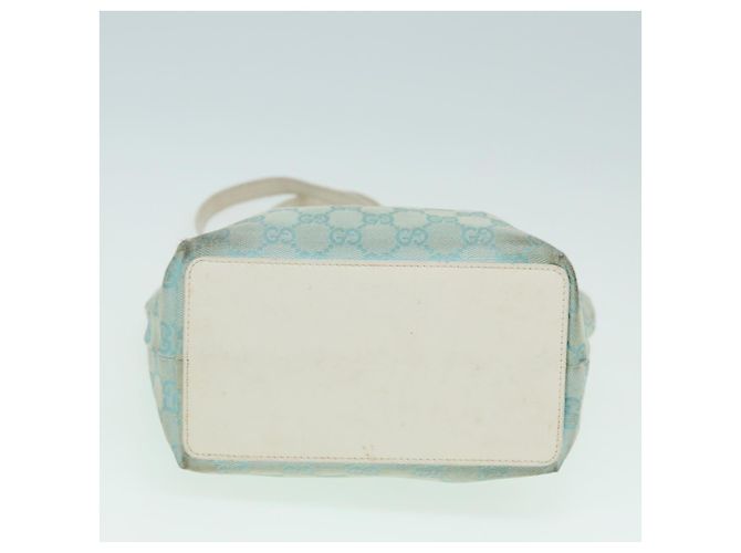 Bolso de Hombro GG Canvas GUCCI Azul Blanco 002 1099 Auth 82826 - vista 5