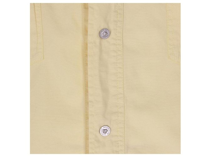Camisa de algodón amarilla Versace Amarillo - vista 5