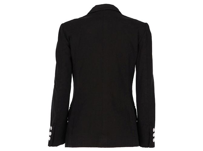Giacca in cotone nera Moschino - Anni 2000 Nero - vista 2