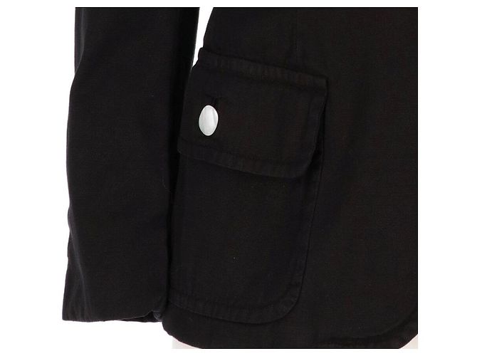 Giacca in cotone nera Moschino - Anni 2000 Nero - vista 6