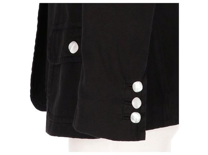 Giacca in cotone nera Moschino - Anni 2000 Nero - vista 7