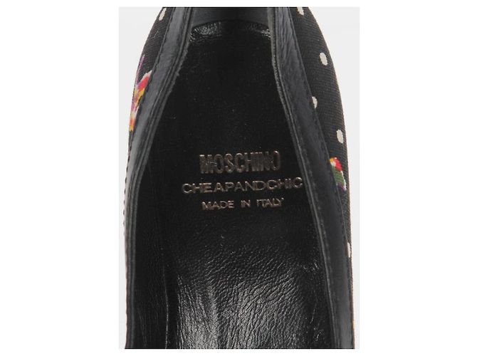 Décolleté in tela multicolore Moschino - Anni 2000 - vista 10