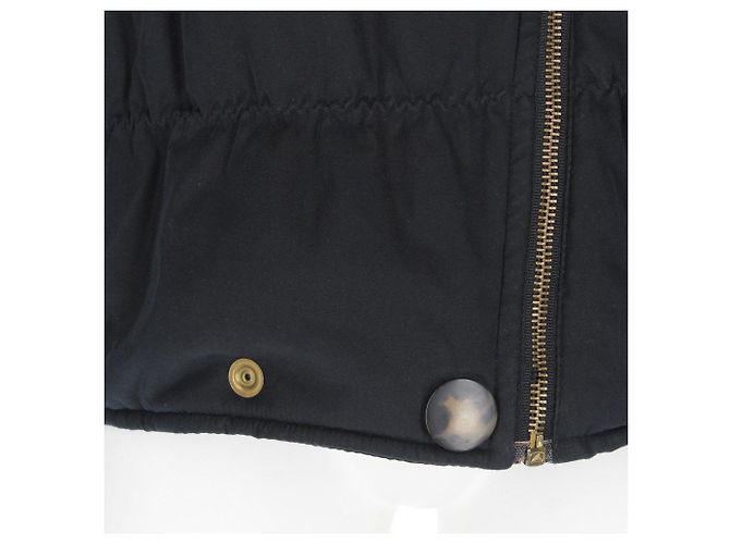 Duvet bleu Max Mara avec col lapin - vue 6