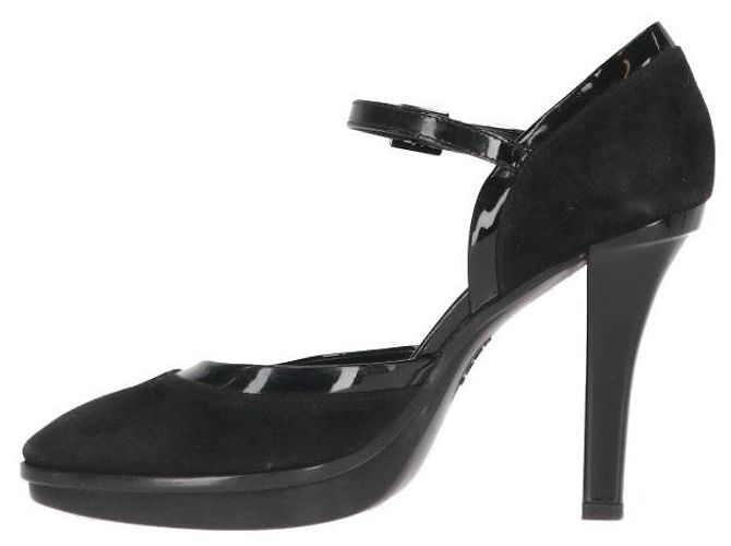 Décolleté in suede nero Tod's - Anni 2010 - vista 3