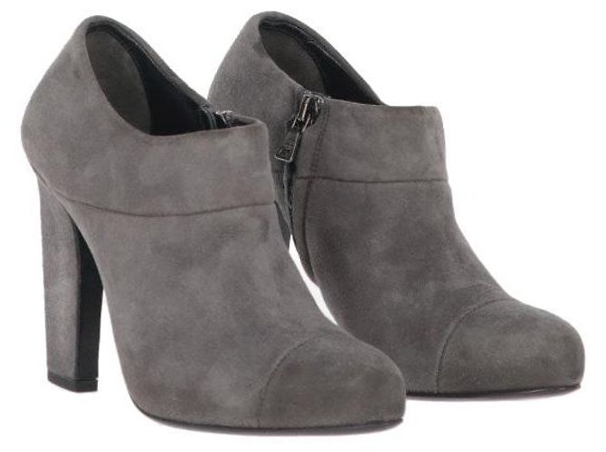 Stivaletti in suede grigio Prada - Anni 2000 - vista 2