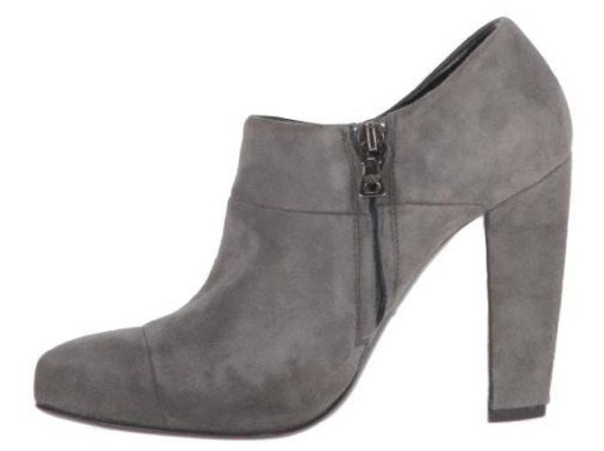 Stivaletti in suede grigio Prada - Anni 2000 - vista 3