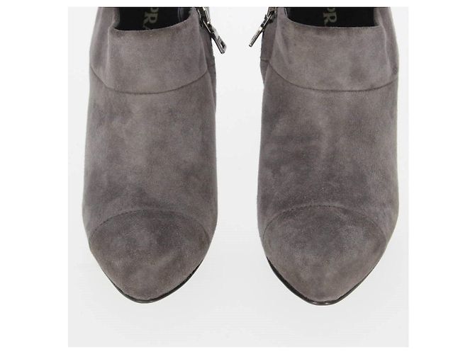 Stivaletti in suede grigio Prada - Anni 2000 - vista 8